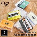 Opt！ opt90 カセットテープ型スピーカー オプト90 ポータブルスピーカー Bluetooth5.3 microSDカード対応 おしゃれ かわいい レトロ 軽量 充電式 SiNCERE シンシア カセットスピーカー（SINC）