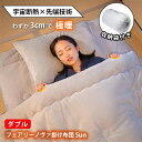 フェアリーノヴァ掛け布団 Sun ダブルサイズ|布団 寝具 温かい あったかい 宇宙服 真冬 冬 寒い日 極寒 寒い 快適 睡眠 快眠【送料無料】【ポイント5倍...