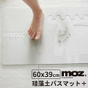 【検査済アスベスト不使用】un　bain×moz　unbain　珪藻土バスマット＋（プラス）×モズ　60cm×39cm（AKTK）【送料無料】【ポイント2倍／在庫有】【1／19】【あす楽】