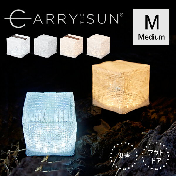 【メール便送料無料】Landport ソーラー充電式 コンパクトLEDライト ランタン CARRY THE SUN キャリーザサン ミディアム ウォームライト クールブライト(YYOT)【ポイント3倍】【海外×】【8/17】