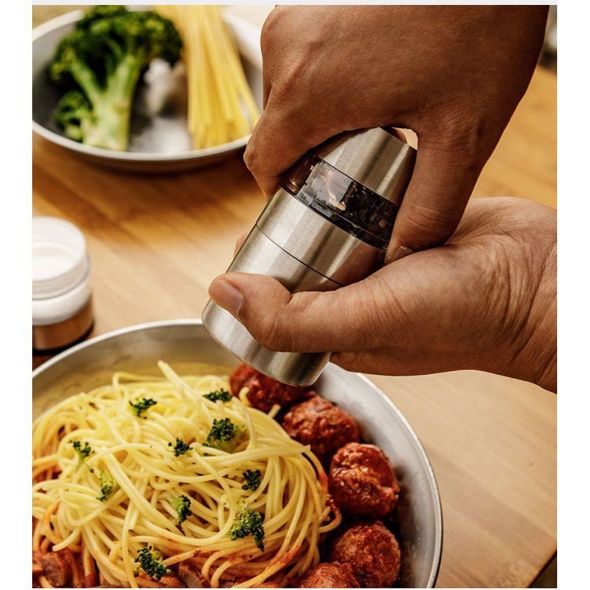 調味料入れ ペッパー ミル手動山椒 ミルスパイスボトルソルト ミルごますり器 ブラックペッパー容器 スパイスミル入れ おしゃれ 胡椒岩塩ミル キャンプ調味料 ケースいれ flap-angel-10000757 Flap Angel サンプル画像3