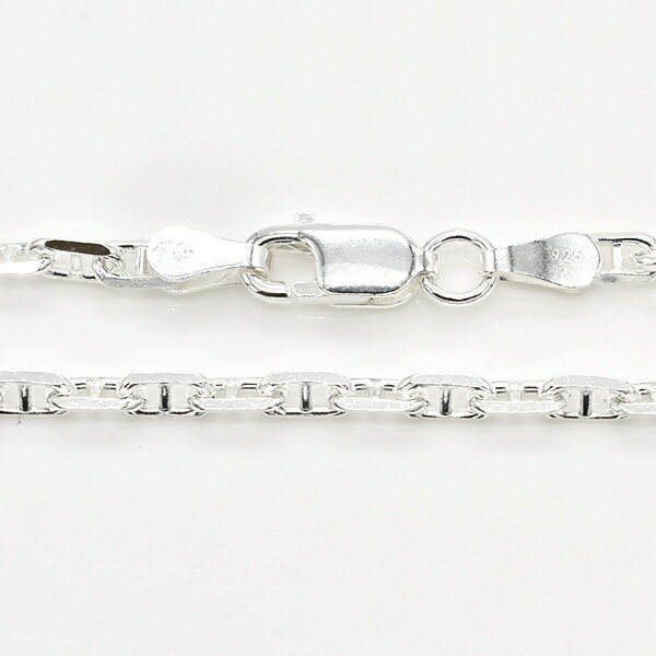 シルバー ネックレス ロロマリーナチェーン 2.5mm 45cm チェーンのみ チェーンだけ シルバー 925 sv SILVER チェーン ネックレス メンズ レディース sv925 チェーン スターリングシルバー 銀