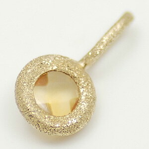 【全品ポイント20倍＆エントリーでポイント3倍23:59まで】10金 ペンダントトップ 10金 K10 10K 天然石 パーツ ペンダントトップ シトリン 11月 誕生石 スターダストと天然石の輝き『bonheur』 ペンダントトップのみ ペンダントヘッド ペンダントヘッド 小さい