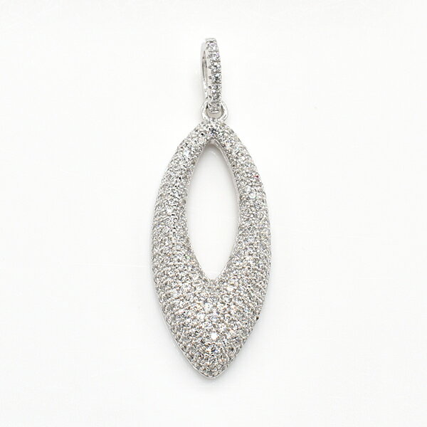 【15%OFFクーポン＆アフターセール23:59終了】マイクロセッティングペンダントトップ ペンダントトップ チャーム アイテム ペンダントトップのみ ペンダントヘッド シンプル キラキラ ゴージャス