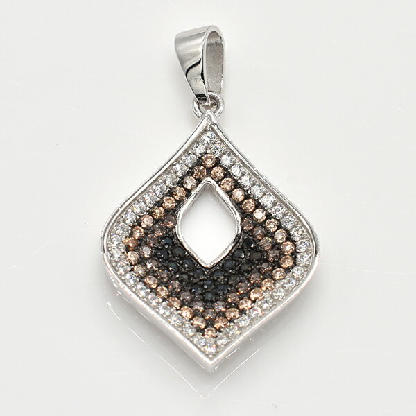 【15%OFFクーポン＆アフターセール23:59終了】マイクロセッティングペンダントトップ ペンダントトップ チャーム アイテム ペンダントトップのみ ペンダントヘッド グラデーション デザイン