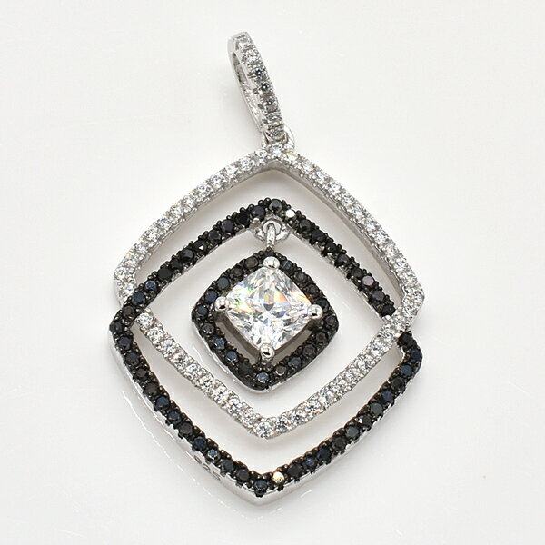 【15%OFFクーポン＆アフターセール23:59終了】マイクロセッティングペンダントトップ ペンダントトップ チャーム アイテム ペンダントトップのみ ペンダントヘッド モノトーン ゴージャス デザイン