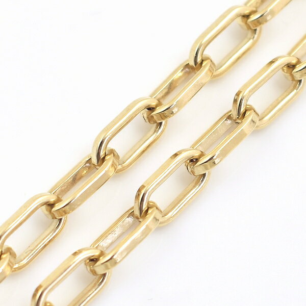 P最大47.5倍 18金 ネックレス ロマーノチェーン 3.9mm 65cm チェーン イエローゴールド K18 18K 180 flash-th-10006012 FLASH (オーダーチェーンのお店) サンプル画像2
