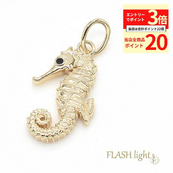 【全品ポイント20倍＆エントリーでポイント3倍23:59まで】10金 ペンダントトップ チャーム K10 パーツ ゴールド ペンダントヘッド ゴールド ペンダントヘッド 小さい ペンダントトップのみ イエローゴールド タツノオトシゴ ペアジュエリー レディース