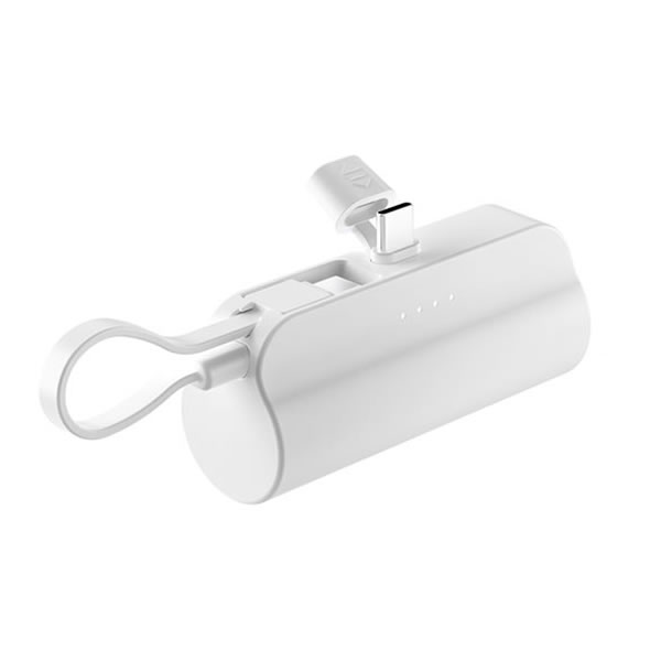 HIDISC コンパクトType-C直接充電モバイルバッテリー 5000mAh HD3-MBTCD5000WH