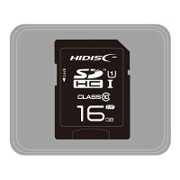 HIDISC SDHCカード 16GB CLASS10 UHS-1対応 “超高速転送 Read70” HDSDH16GCL10UIJP3[4個までメール便OK]