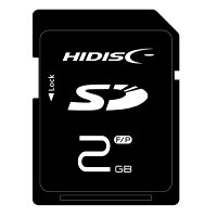 HIDISC SDカード 2GB Speedy HDSD2GCLJP3　[4個までメール便OK]