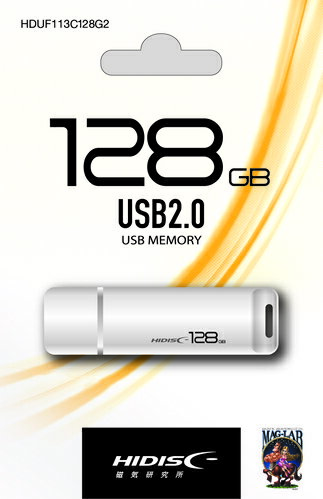 HIDISC USB 2.0 եåɥ饤 128GB  å׼ HDUF113C128G2