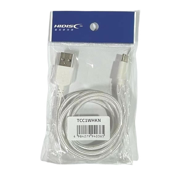 【リファビッシュ】USB Type-Cケーブル 1m ホワイト TCC1WHKN [返品交換不可]