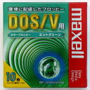 3.5インチ 2HD フロッピーディスク Windows/MS-DOSフォーマット済 10枚パック ミントグリーン Maxell MFHD18GN.C10P