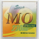 【アウトレット】在庫限り!SPARK 3.5インチ MOディスク 230MB MS-DOSフォーマット済 1枚入