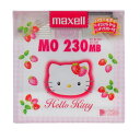 【生産終了品 在庫限り】マクセル 3.5インチ MOディスク 230MB 1枚 アンフォーマット Hello KittyMA-M230KY 1P Maxell