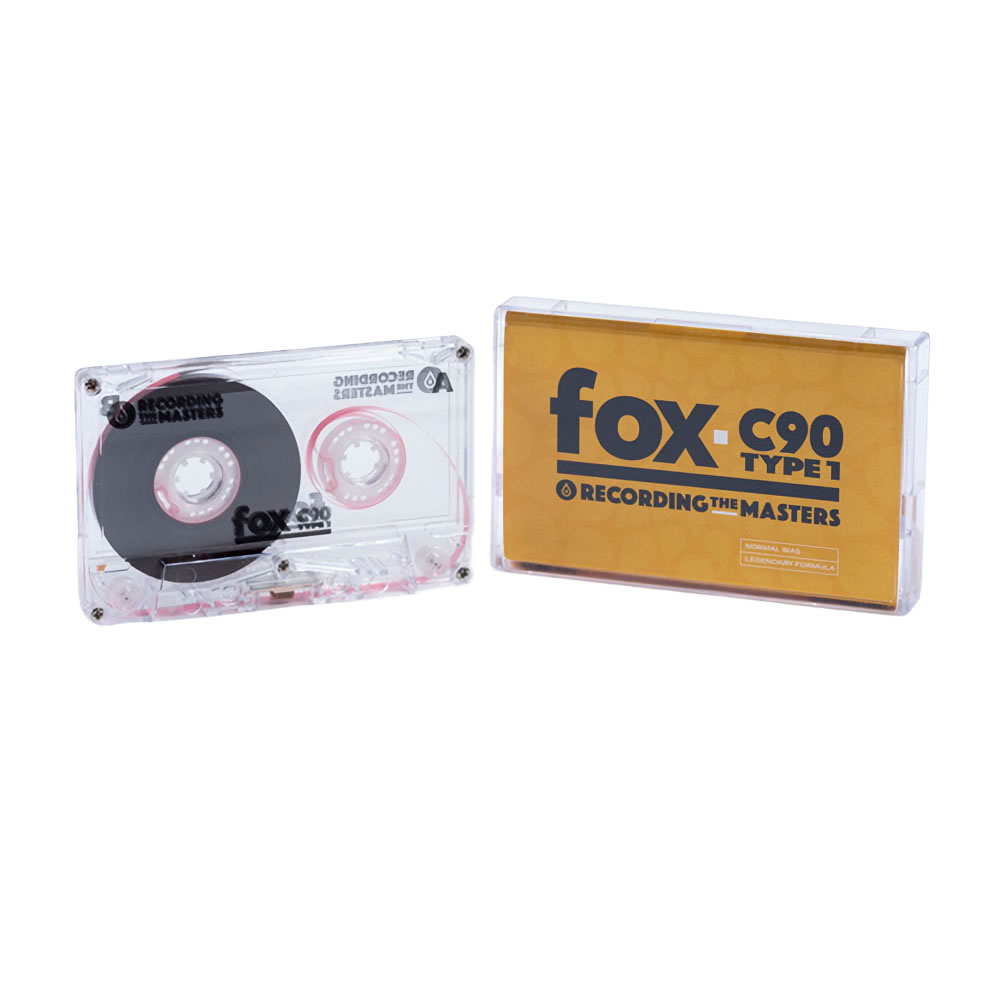 音楽用 カセットテープ TYPE-1 ノーマルポジション 90分 (片面45分録音) 10巻パック フランス製