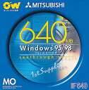 【アウトレット】 三菱化学メディア オーバーライト型MO 640MB　Windows 95/98フォーマット済み その1