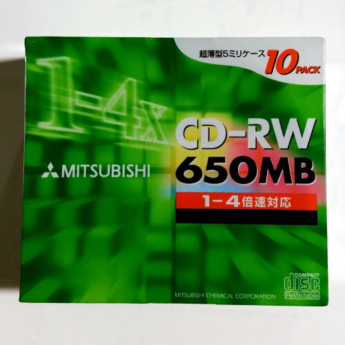 【100枚まとめ買い】【アウトレット】三菱化学メディア CD-RW 1-4倍速対応 650MB 10枚×10パック 【100枚まとめ買い】【アウトレット】三菱化学メディア CD-RW 1-4倍速対応 650MB 10枚×10パック