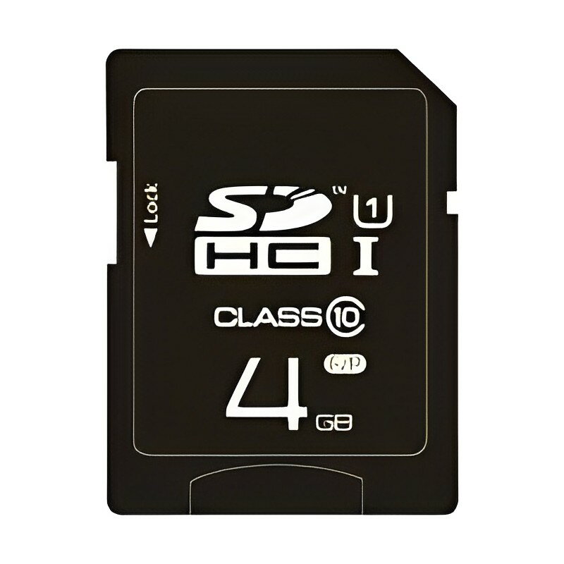 ☆バルク品☆　SDHCカード 4GB Class10／ケース付 MFSDHC10X4G_BULK　[4個までメール便OK]　[返品交換不可]