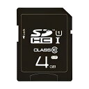 ☆バルク品☆ SDHCカード 4GB Class10／ケース付 MFSDHC10X4G_BULK 4個までメール便OK 返品交換不可