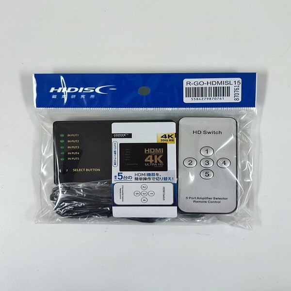 【リファービッシュ】HIDISC HDMIセレ...の紹介画像2