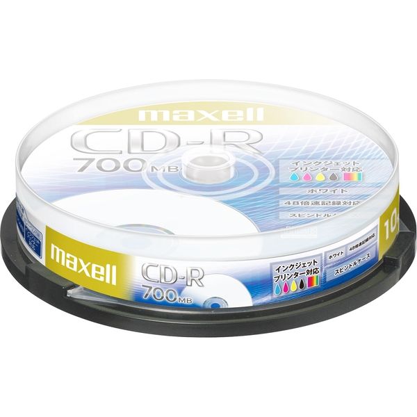 ޥ ǡ CD-R 700MB 48®  10祹ԥɥ륱 CDR700S.PNW.10SP 1ѥå10