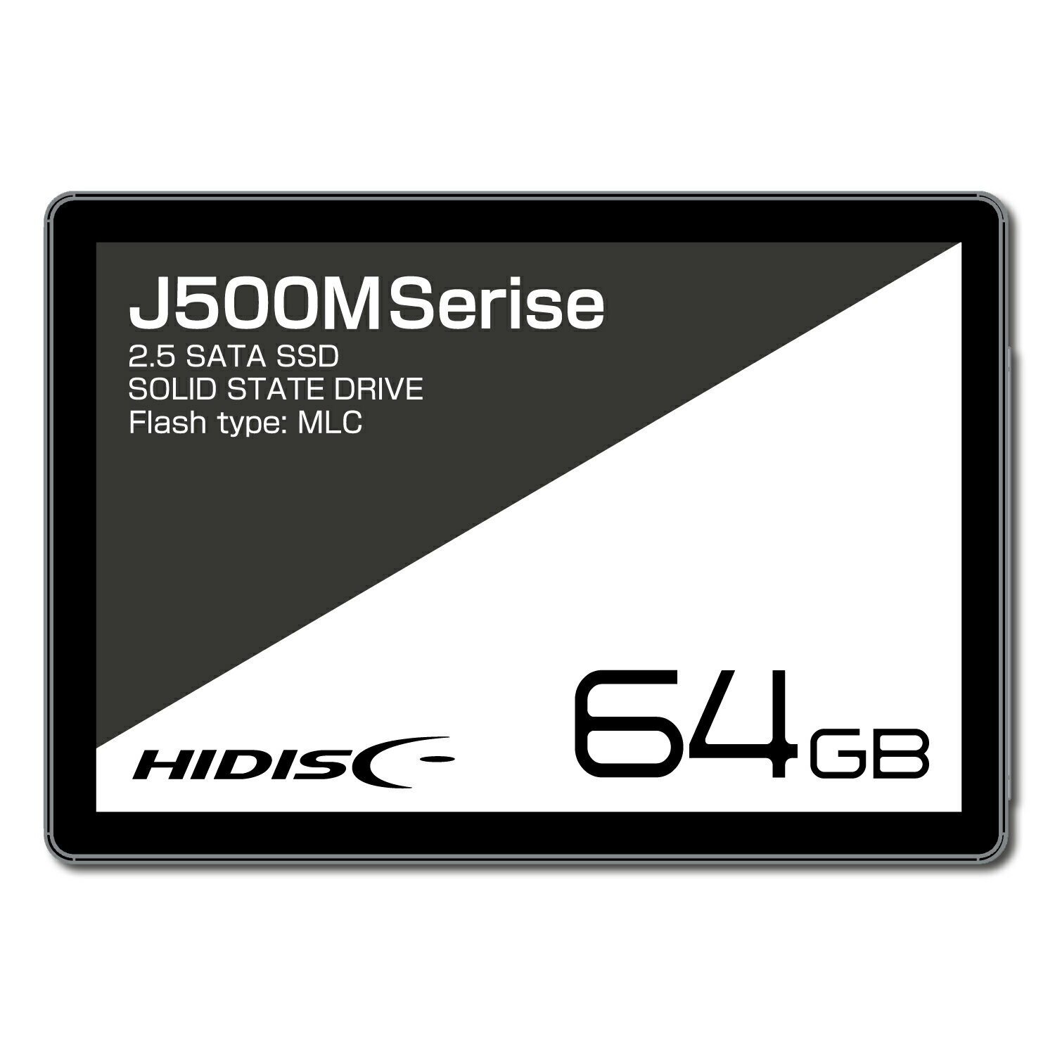 HIDISC 2.5inch SATA SSD MLC 64GB HDJ500M-64SSD