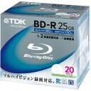 TDK BD-R 録画用 ブルーレイディスク2倍速 25GB×20枚 BRV25PWA20K大幅値下げ！！9/27まで！