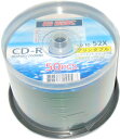 【返品交換不可】HIDISC CD-R 700MB 50枚スピンドル 52倍速 プリンタブル CD-R80 52X PW50PS_Outlet