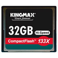 【激安】永久保証！KINGMAX　CFカード32GB、133倍速コンパクトフラッシュ【メール便OK】
