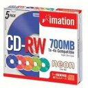 Imation データ用CD-RW 700MB 4倍速対応 5枚 5mmスリムケース