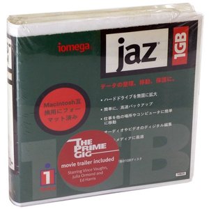 【入手困難☆超レアアイテム】iomega Jazドライブ 1GB Macフォーマット 1枚