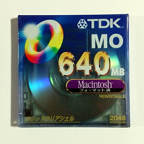 TDK 3.5インチ MOディスク 640MB 1枚 Macin
