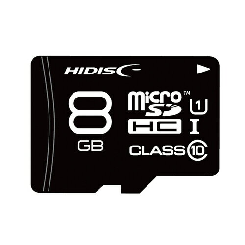 HIDISC microSDHC 8GB CLASS10 UHS-1б ꡼[M1/2]