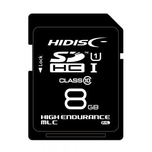 HIDISC MLC採用高耐久SDHCメモリーカード 8GB Hynix, Samsungチップ採用 HDSDHC8GMLLJP3