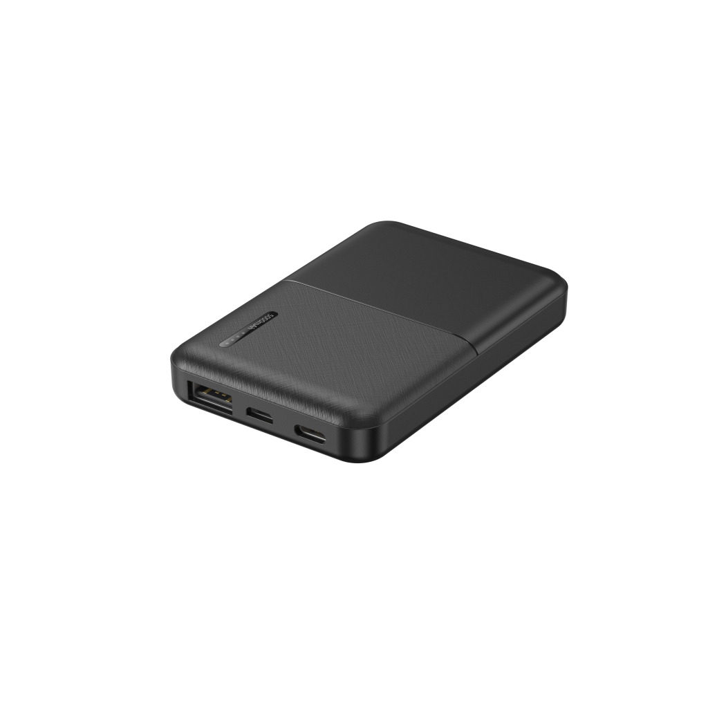 �ۤ�̾�ɥ����� 9.6 x 6.35cm�Υ���ѥ��Ȥʥܥǥ��ˡ�5000mAh�λȤ��䤹����Х���Хåƥ꡼���֥�å� HD-MB5000TABK