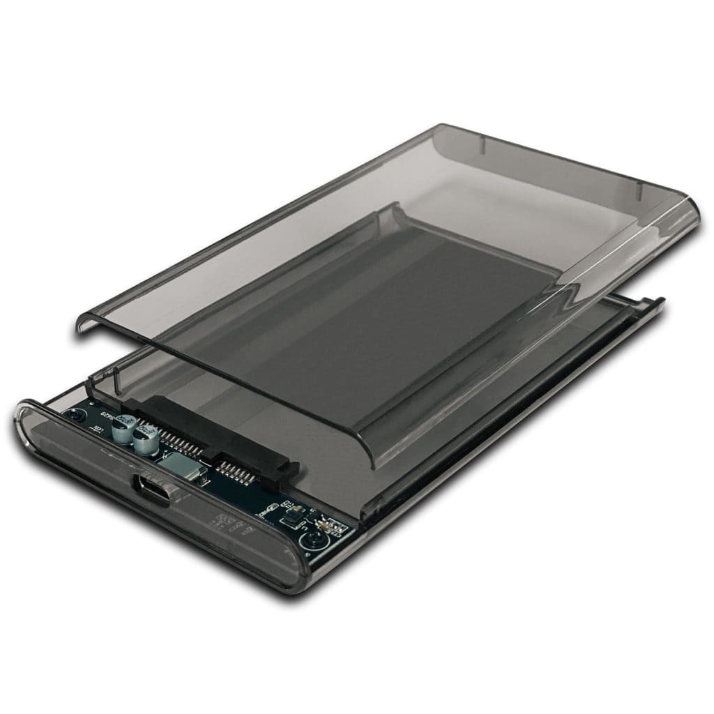 HIDISC SATA2.5������� USB3.1��³(USB Type-C)SSD���󥯥������㡼 �������פΥġ���쥹���� HDEN25CSACB