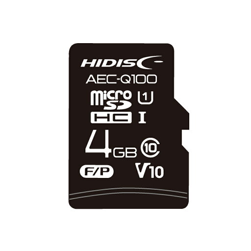 HIDISC AEC-Q100対応 HIDISC 車載用途向けMLCチップ搭載 microSDカード 4GB HDAMMSD004GML HIDISC AEC-Q100対応 HIDISC 車載用途向けMLCチップ搭載 microSDカード 4GB HDAMMSD004GML