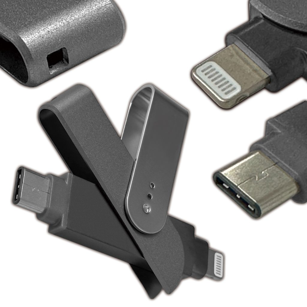 MFI認証品 HIDISC lightning（ライトニング） & Type-C 両対応 USBフラッシュメモ...