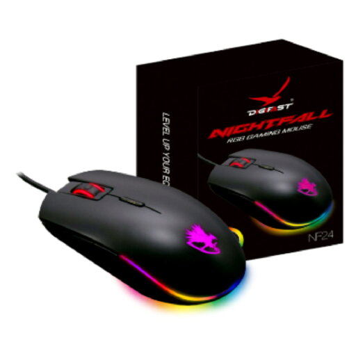 Digifast Nightfall NF24 RGB Gaming Mouse Nightfall RGBゲーミングマウス NF24 Digifast Nightfall NF24 RGB Gaming Mouse Nightfall RGBゲーミングマウス NF24
