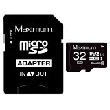 ޥޥ microSDHC 32GB CLASS 10 UHS-I ץ MXMSD032G