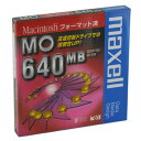 3.5インチ MOディスク 640MB 1枚 Machintoshフォーマット済み MA-M640 MAC B1P