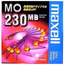 【生産終了品 在庫限り】マクセル 3.5インチ MOディスク 230MB 1枚 アンフォーマット maxell MA-M230 B1P