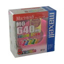 3.5型 MOディスク 640MB 5枚 Machintoshフォーマット済み MA-M640CC MAC 5P