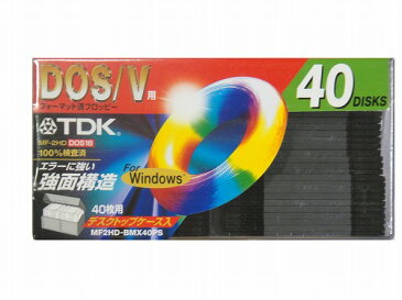 【40枚】TDK 3.5インチ 2HDフロッピーディスク DOS/Vフォーマット 40枚パック TDK MF2HD-BMX40PS