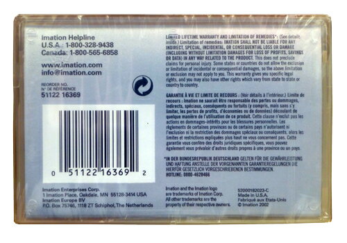 ��������λ�ʡ��߸˸¤��Imation AIT-3 �ǡ��������ȥ�å� 100/260GB 8mm/230m AIT3 S D8-230