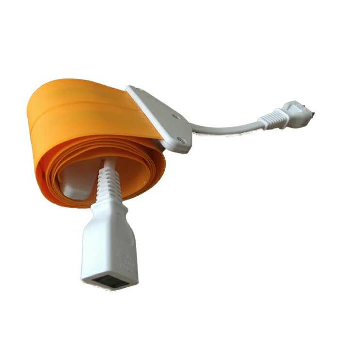 8m 薄い オレンジ ホワイト 橙白 Orangeｘwhite Flat Cord フラットコード フラットコード厚さ0 9mm 薄い 激安特売 驚くほど激薄の延長コード 踏んでも Flat 扉で挟んでも断線しない 即出荷可ランキング1位 カー用品 延長ケーブル フラット 平らなコード