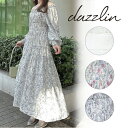 【dazzlin】 ダズリン RIPPLEFLOWERワンピース 022410301001