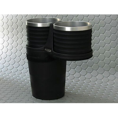 ALCABO(アルカボ)BMW MINI クロスオーバー(R60) 後期／ペースマン(R61) 後期 ドリンクホルダーブラック/リングカップタイプ